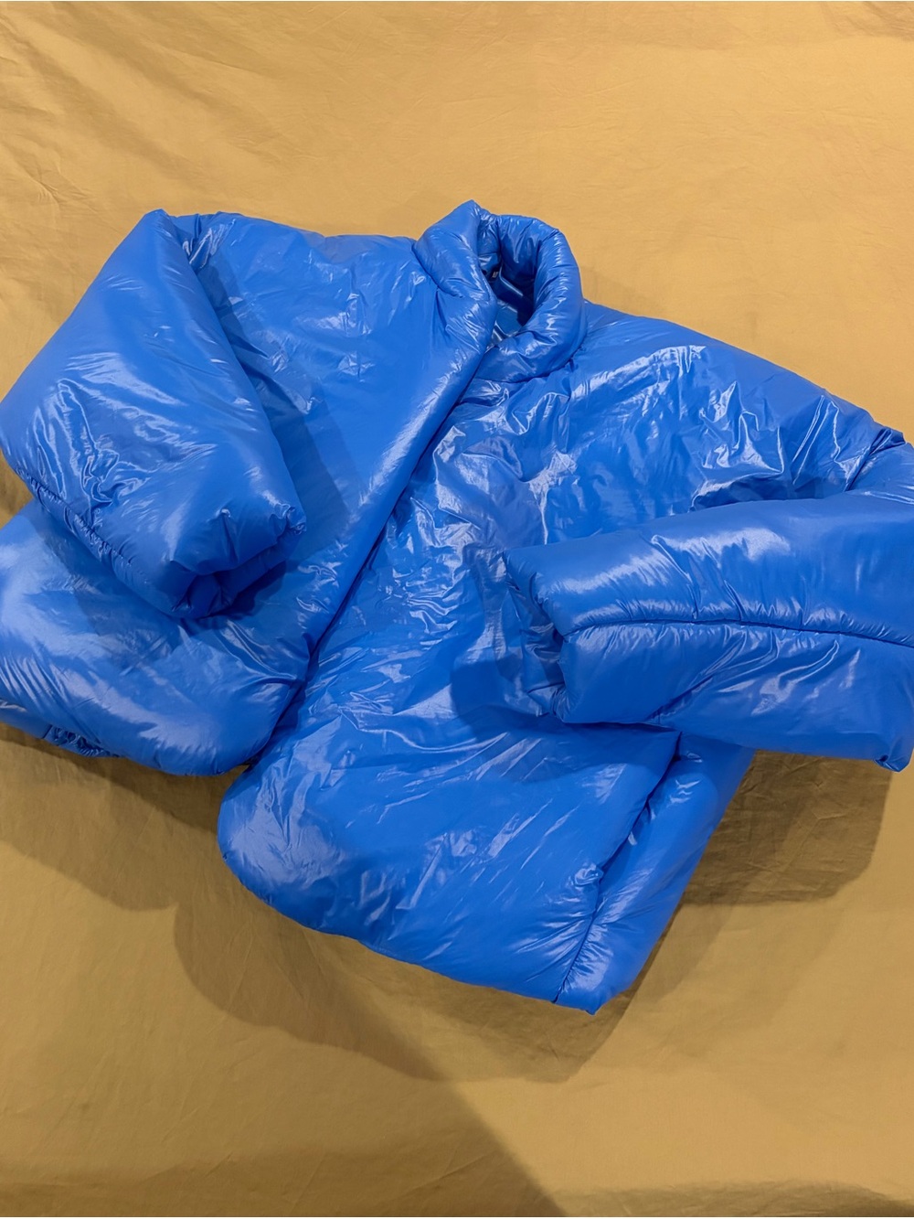 Yeezy X GAP puffer jacket in blue
